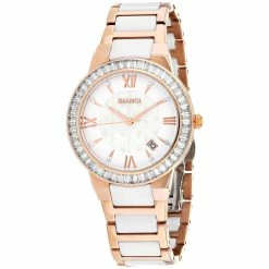 Roberto Bianci Women's White MOP dial Watch