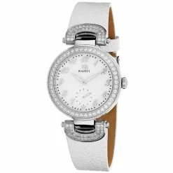 Roberto Bianci Women's White mother of pearl dial Watch