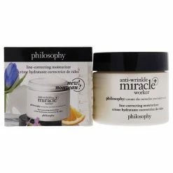 Anti-Wrinkle Miracle Worker Plus Line-Correcting Moisturizer by Philosophy for Unisex - 2 oz Moisturizer