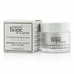 Philosophy 184123 Renewed Hope in A Jar Refreshing & Refining Eye Cream, 15 ml-0.5 oz