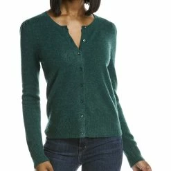 women philosophy Pleated Shoulder Cashmere Cardigan