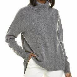 women philosophy High-Low Cashmere Pullover