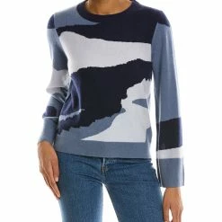 women philosophy Camo Cashmere Sweater
