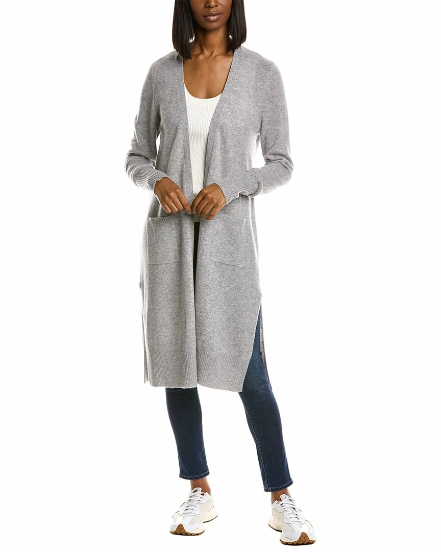 women philosophy Open Front Cashmere Duster