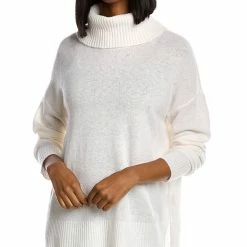 women philosophy High-Low Cashmere Pullover
