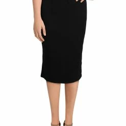 Philosophy Womens Knit Pull One Pencil Skirt