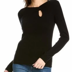 women philosophy Twist Front Cashmere Sweater