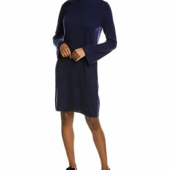 women philosophy Funnel Neck Cashmere Sweaterdress